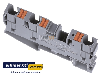 Top rear view Phoenix Contact PT 10-TWIN Feed-through terminal block 10,2mm 70A 
