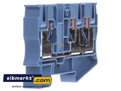 View on the left Phoenix Contact PT 10-TWIN BU Feed-through terminal block 10,2mm 70A - 
