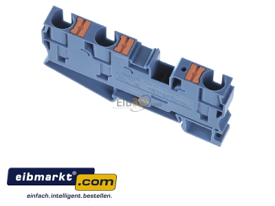 Top rear view Phoenix Contact PT 10-TWIN BU Feed-through terminal block 10,2mm 70A - 
