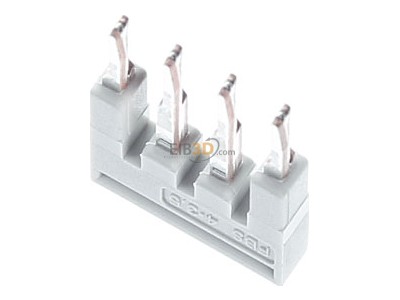 Ansicht oben hinten Phoenix FBS 4-3,5 GY Br�cke 4-polig, grau 