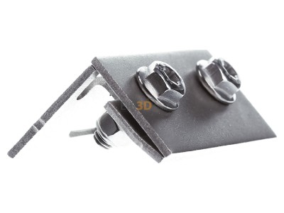 View on the left Schletter Solar 112001-000 Clamp piece for photovoltaics mounting 
