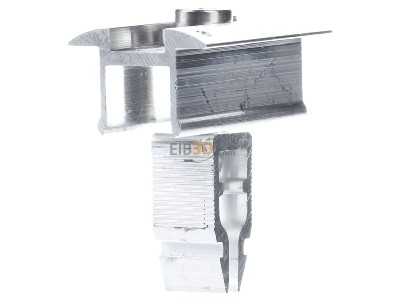 View on the left Schletter Solar 131121-001 Clamp piece for photovoltaics mounting 
