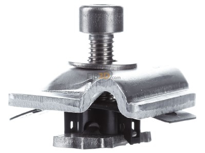 View on the left K2 Systems 2002473 Bracket clamp for lightning protection 
