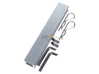 Ansicht oben links K2 Systems 2004123 Schienenverbinder Set Alu, Edelstahl -Neuheit