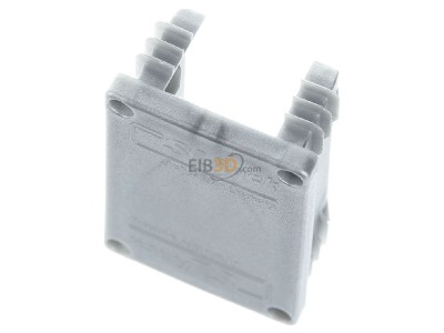 Ansicht oben vorne SL Rack 94660-06 Kunststoff-Endkappe RAIL 60 grau -Neuheit