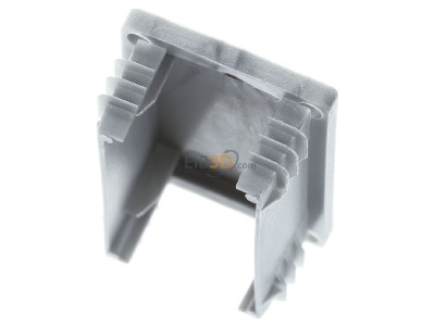 Ansicht oben hinten SL Rack 94660-06 Kunststoff-Endkappe RAIL 60 grau -Neuheit