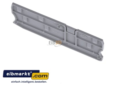 View up front Phoenix Contact 3208748 End/partition plate for terminal block

