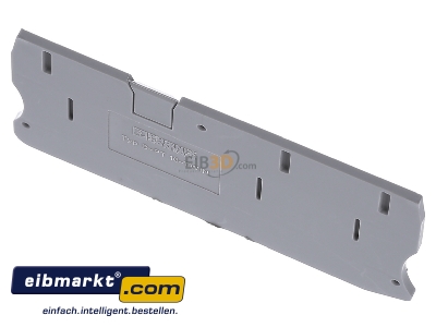 Top rear view Phoenix Contact 3208748 End/partition plate for terminal block
