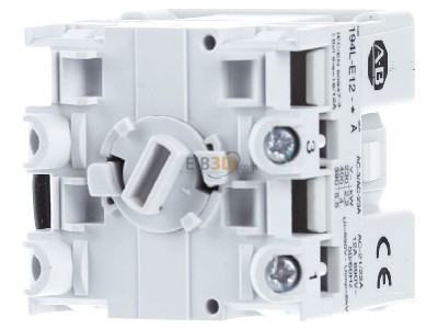 Back view Rockwell 194L-E12-2501 2-step control switch 1-p 12A 
