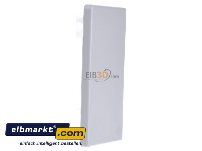 View on the right OBO Bettermann GK-E70130LGR End piece for wall duct 130x70mm 
