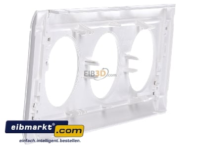 View on the right Tehalit GB080309010 Face plate for wall duct RAL9010 - 
