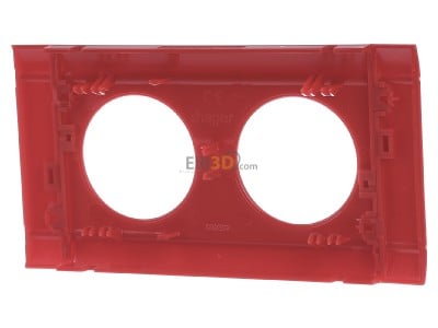 Back view Tehalit GB080203020 Face plate for device mount wireway 
