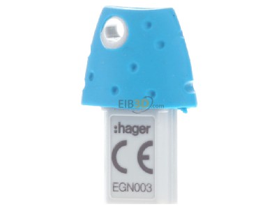 Front view Hager EGN003 Accessory for time switch 
