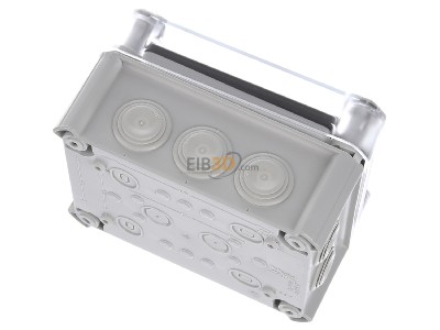 Top rear view OBO T 100 HD TR Surface mounted box 150x116mm 
