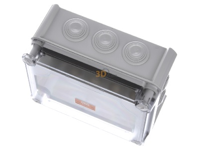 View up front OBO T 160 HD TR Surface mounted box 190x150mm 
