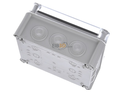 Top rear view OBO T 160 HD TR Surface mounted box 190x150mm 
