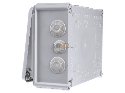 View on the right OBO T 250 F Surface mounted box 240x190mm 
