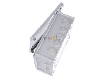 View top right OBO T 250 F Surface mounted box 240x190mm 

