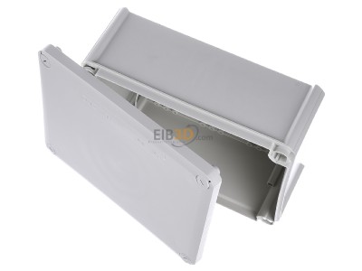 View up front OBO T 250 OE Surface mounted box 240x190mm 
