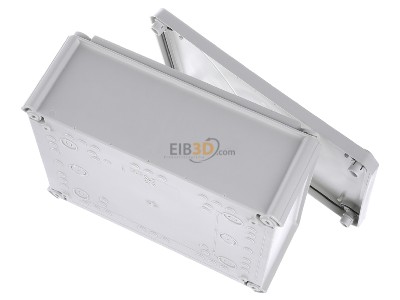 Top rear view OBO T 250 OE Surface mounted box 240x190mm 
