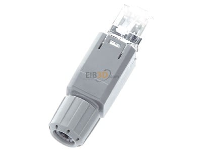 Top rear view WAGO 750-975 RJ45 8(8) plug 
