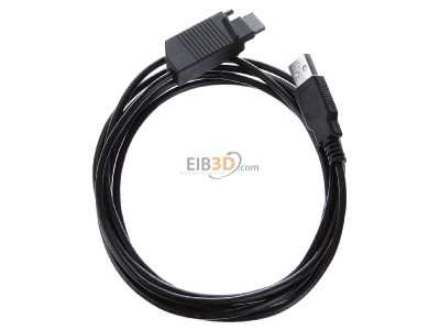 Top rear view WAGO 750-923 PLC connection cable 2,5m 
