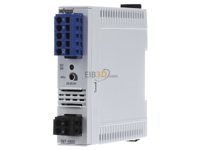 Front view WAGO 787-1602 DC-power supply 85...264V/23...28,5V 
