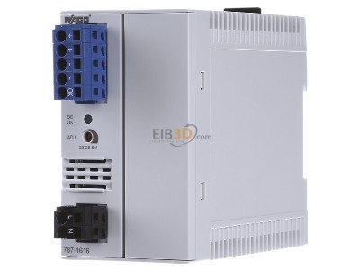 Front view WAGO 787-1616 DC-power supply 85...264V/23...28,5V 
