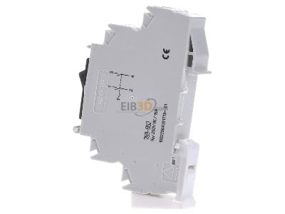 View on the right WAGO 789-802 Switch for distribution board 10A 
