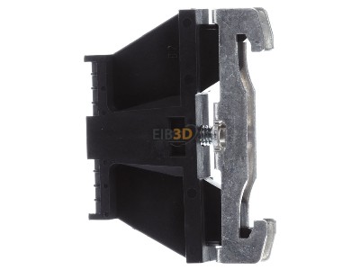 View on the right Hager KWB01 End bracket for terminal block screwable 
