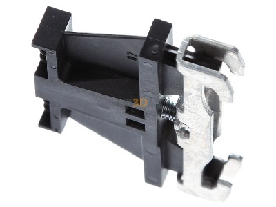 View top right Hager KWB01 End bracket for terminal block screwable 
