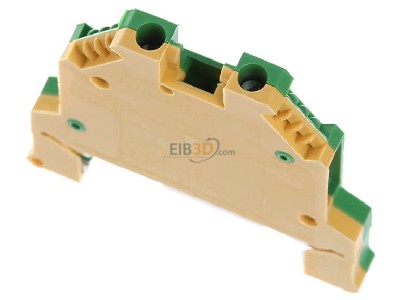 View up front Hager KXB04E Ground terminal block 1-p 6mm 
