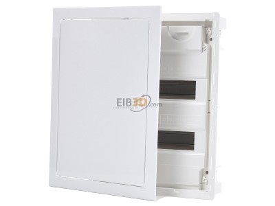 Front view Eaton KLV-24UPP-F Flush mounted mounted distribution board 
