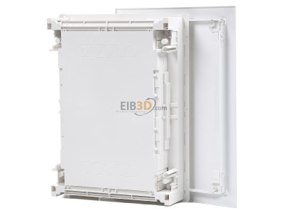 Back view Eaton KLV-24UPP-F Flush mounted mounted distribution board 
