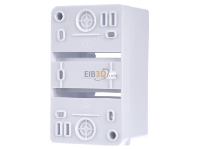 Back view Eaton MINI-3-T Surface mounted distribution board 140mm 
