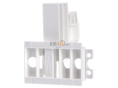 Front view Hager ZZ822 DIN rail (top hat rail) 35/7.5 mm 76mm 

