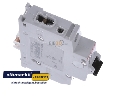 View top left ABB Stotz S&J S401E-B16 Miniature circuit breaker 1-p B16A
