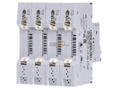 Back view Siemens 5SY6616-6 Miniature circuit breaker 4-p B16A 
