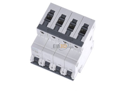 View up front Siemens 5SY6616-6 Miniature circuit breaker 4-p B16A 
