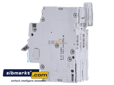 View on the right Hager NBN516 Miniature circuit breaker 2-p B16A
