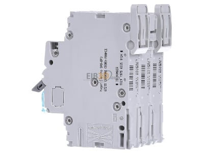 View on the right Hager NCN320 Miniature circuit breaker 3-p C20A 
