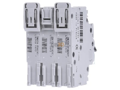 Back view Hager NCN320 Miniature circuit breaker 3-p C20A 
