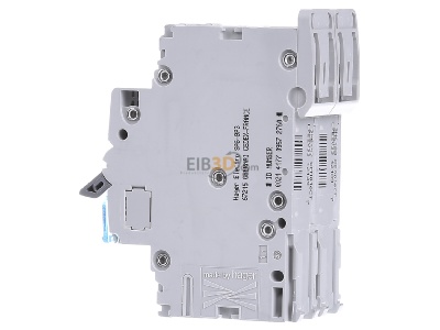View on the right Hager NCN516 Miniature circuit breaker 2-p C16A 
