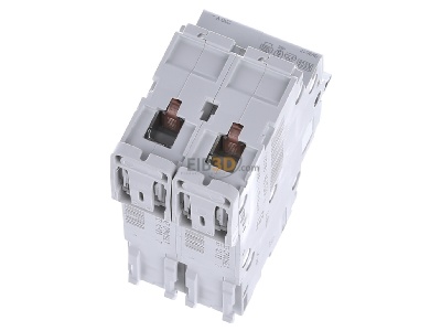 Top rear view Hager NCN516 Miniature circuit breaker 2-p C16A 
