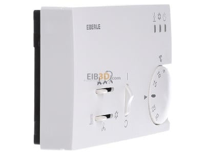 View on the left Eberle KLR-E 7004 Room temperature controller 
