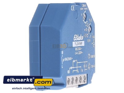 Ansicht links Eltako TLZ61NP-230V Treppenlicht-Zeitschalter 