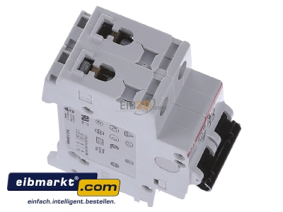 View top left ABB Stotz S&J S201-B13NA Miniature circuit breaker 1-p B13A
