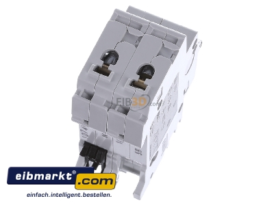 Top rear view ABB Stotz S&J S201-B13NA Miniature circuit breaker 1-p B13A
