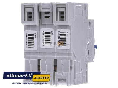 Back view Doepke DLS 6H C32-3 6 kA Miniature circuit breaker 3-p C32A
