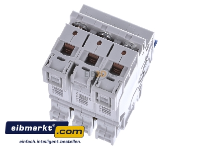 Top rear view Doepke DLS 6H C32-3 6 kA Miniature circuit breaker 3-p C32A
